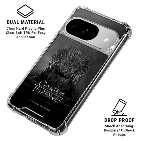 Game of Thrones: The Iron Throne Google Pixel 10 Clear Case
